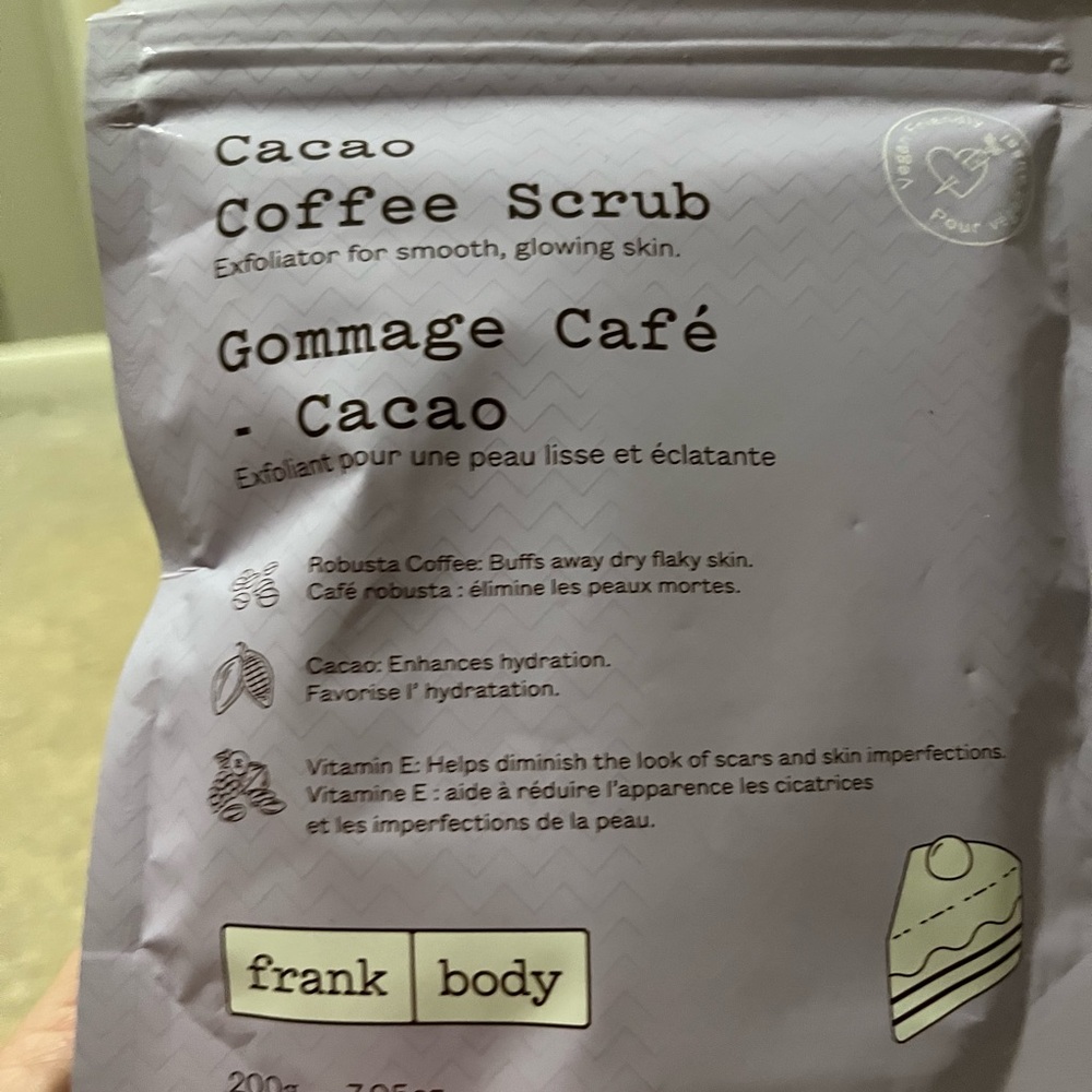 Frank Body Cacao Coffee Scrub